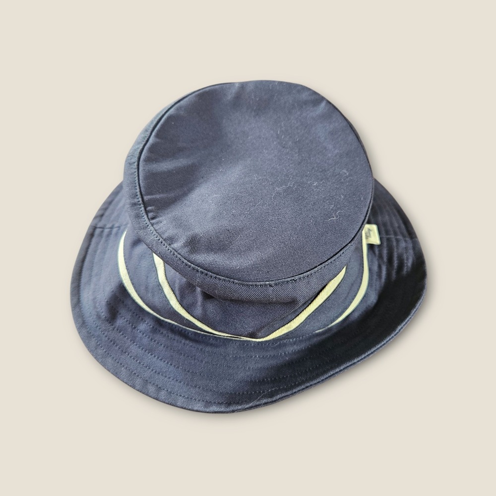 Tilley Endurables Bucket Hat Mens S/M Blue Cotton Outdoor Sun Travel